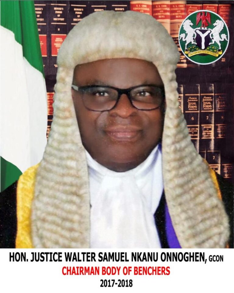 Hon. Justice Walter Samuel Onhoghen