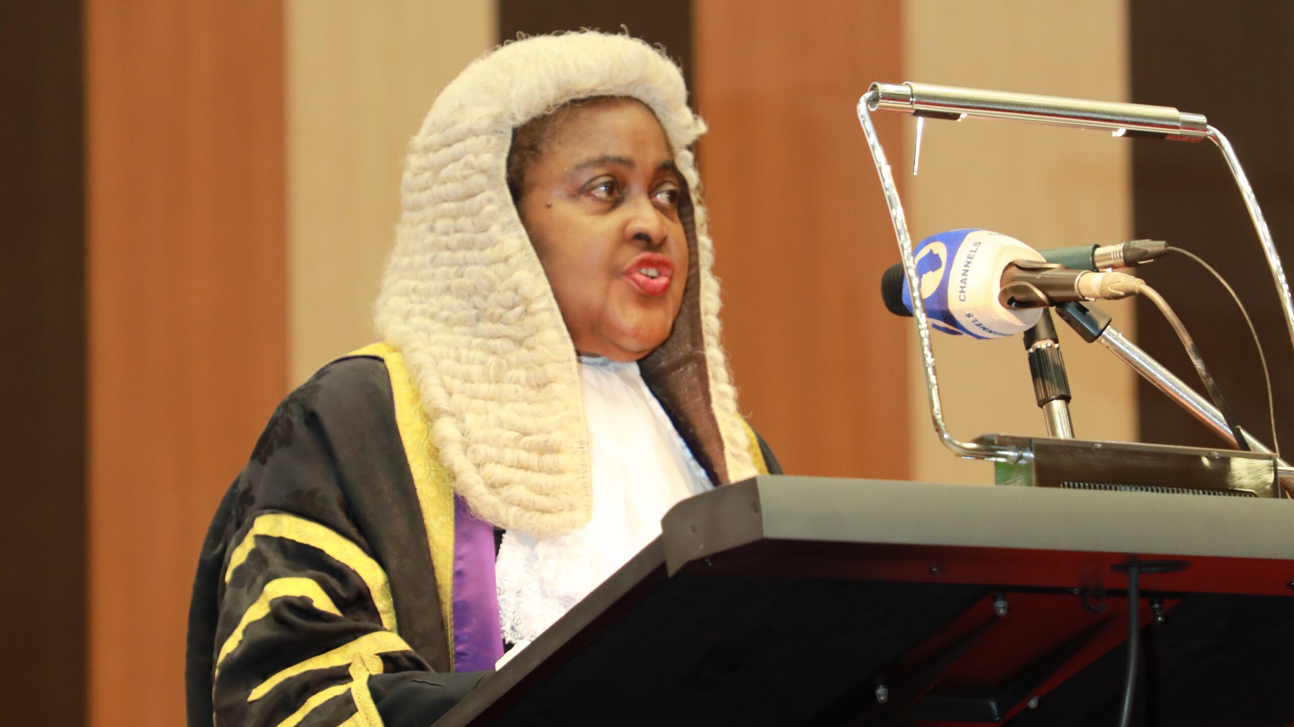 Address by the Chairman of the Body of Benchers